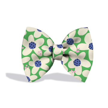 Pawsindia Daisy Delight Pattern Bow Tie